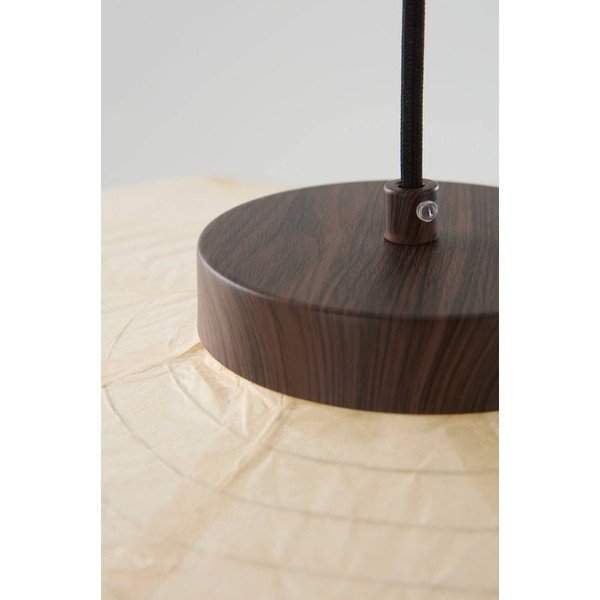 Bēša papīra piekaramā lampa ø 60 cm Siv – Jotex-image-4