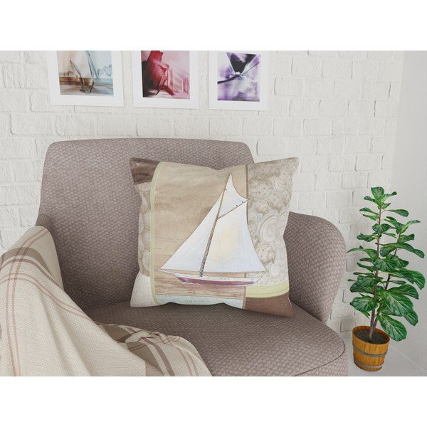 Spilvendrāna Vitaus Boat, 43 x 43 cm-image-1
