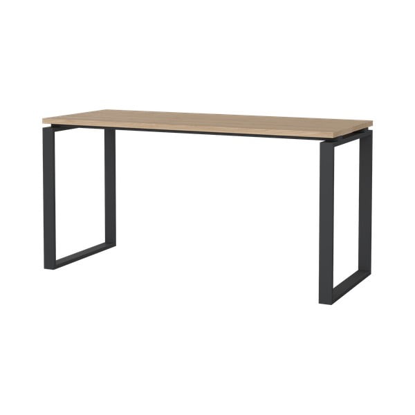 Darba galds ar ozolkoka imitācijas galda virsmu 60x150 cm Sign – Tvilum-image-3