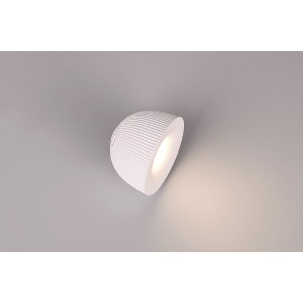 Balta LED galda lampa ar regulējamu spilgtumu/ar klipsi (augstums 41 cm) Maxima – Trio-image-3