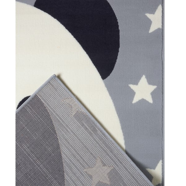 Pelēks bērnu paklājs 150x80 cm Panda Pebbles – Hanse Home-image-3