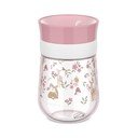 Gaiši rozā plastmasas bērnu krūze 300 ml Fairy Garden by Little Dutch – Mepal
