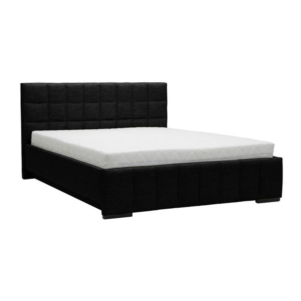 Melna divguļamā gulta Mazzini Beds Dream, 140 x 200 cm