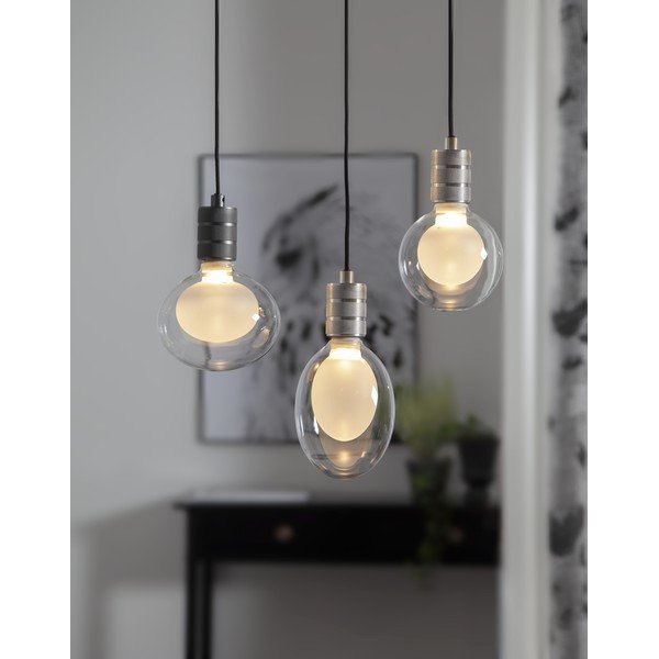 Melna piekaramā lampa – Star Trading-image-2