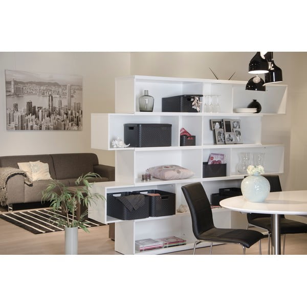 Tumši brūna plastmasas uzglabāšanas kaste ar vāku 33x44,5x25 cm Style – Curver-image-1