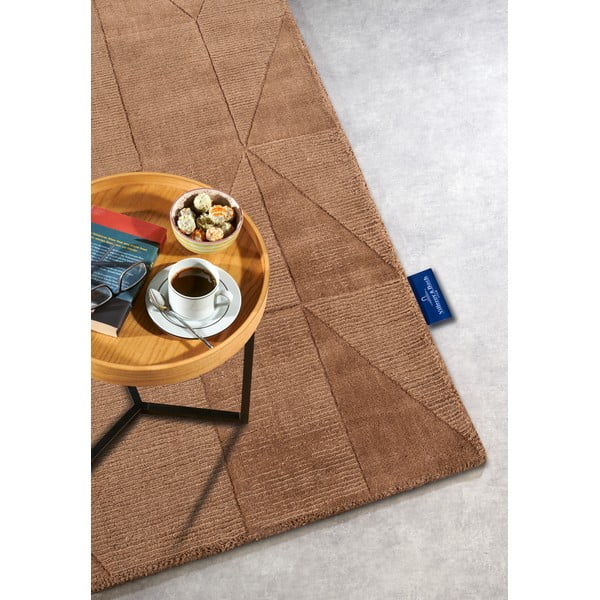 Brūns ar rokām darināts vilnas paklājs 190x280 cm Ursule – Villeroy&Boch-image-2