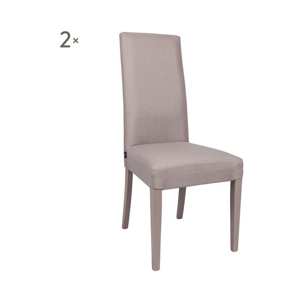 2 ēdamistabas krēslu komplekts ar eko ādas polsterējumu Evergreen House Dinner