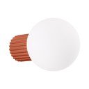 Oranža sienas lampa ø 12 cm Orbital – Sollux