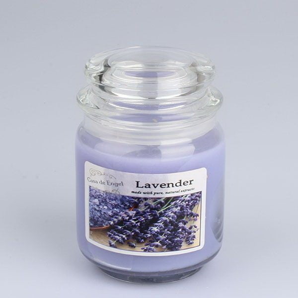Svece ar lavandas aromātu Dakls, 360 g