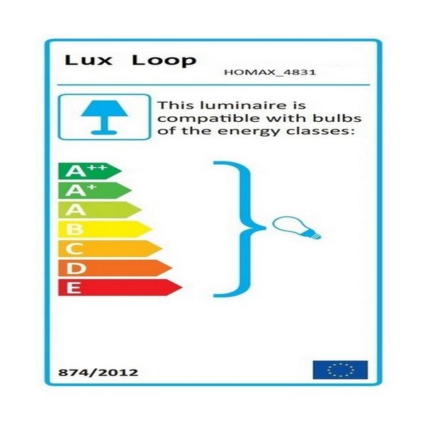 Pelēka griestu lampa Homemania Compass-image-3