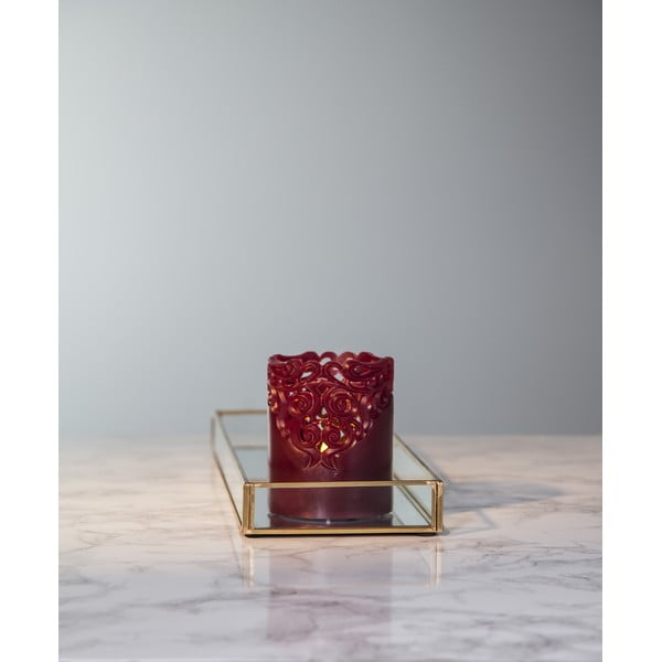 Sarkana LED svece Star Trading Clary, augstums 10 cm-image-4