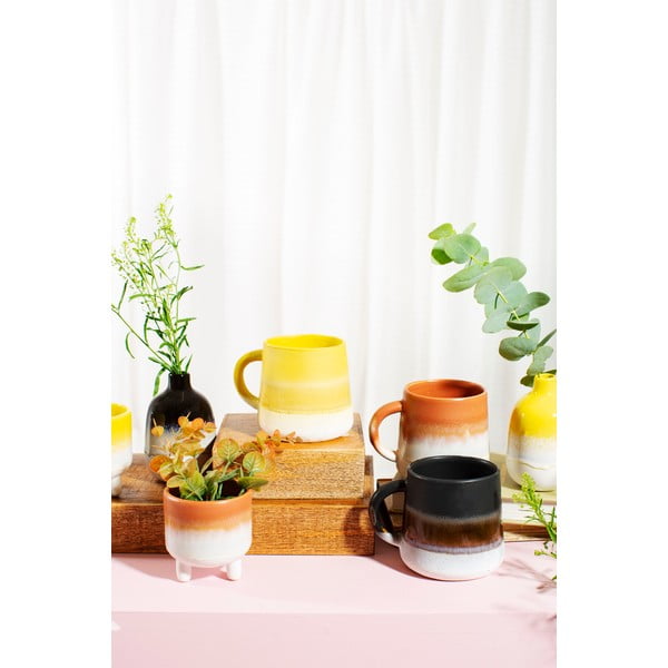 Dzeltena māla krūze 360 ml Mojave – Sass & Belle-image-2