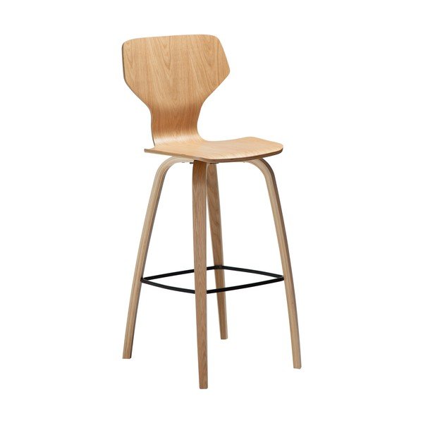 Dabīga toņa bāra krēsls (sēdekļa augstums 75 cm) S.I.T – DAN-FORM Denmark