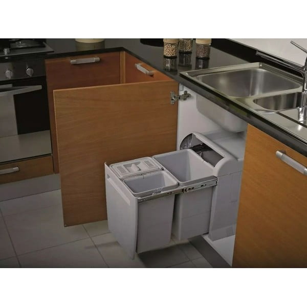 Plastmasas atkritumu tvertne šķirotiem atkritumiem/iebūvēta 12 + 8 l City – Elletipi-image-1