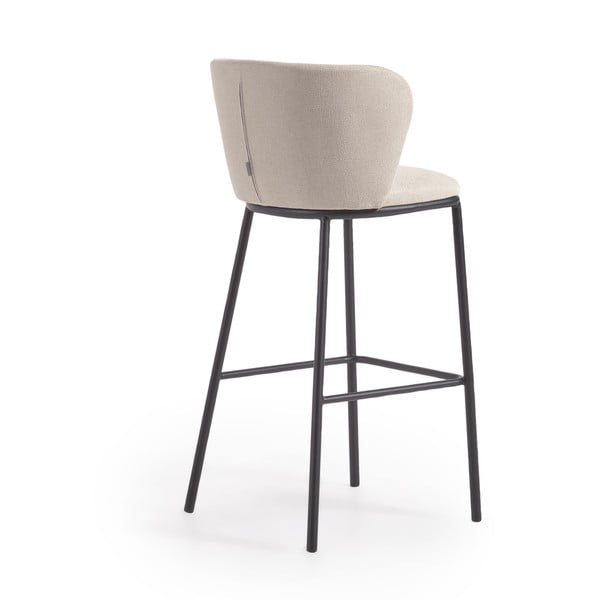 Bēšs bāra krēsls 102 cm Ciselia – Kave Home-image-3