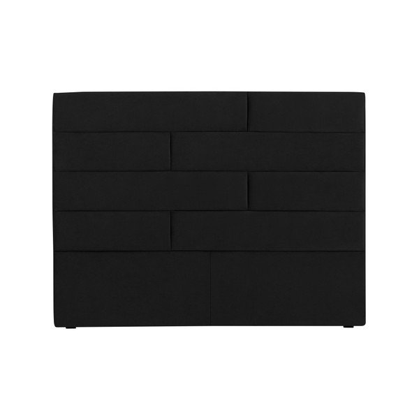 Melns gultas galvgalis Cosmopolitan Design New York, platums 140 cm-image-2
