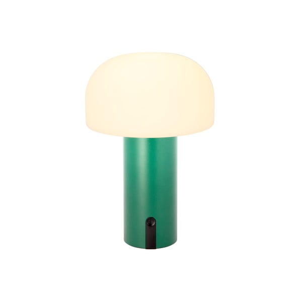 Balta/zaļa LED galda lampa (augstums 22,5 cm) Styles – Villa Collection