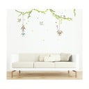 Sienas uzlīmju komplekts Ambiance Birds cages in the Forest