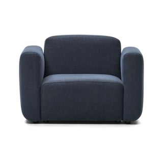Tumši zils atpūtas krēsls Neom – Kave Home