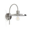 Sudraba krāsas sienas lampa ø 27 cm Nuvira – Kave Home