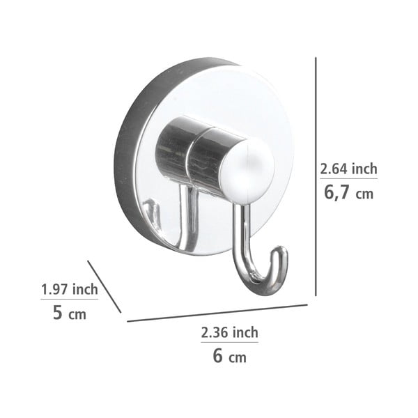 Pelēks pašlīmējošs vannas istabas piederumu komplekts Milazzo – Wenko-image-2