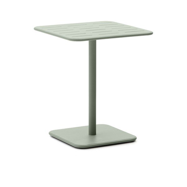 Tērauda dārza ēdamgalds 70x70 cm Brai – Kave Home