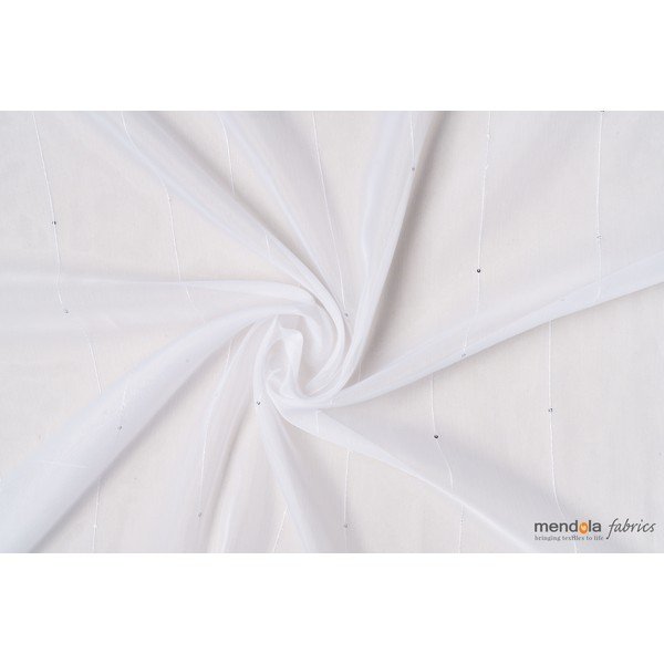 Balts dienas aizkars 140x260 cm Michelle – Mendola Fabrics