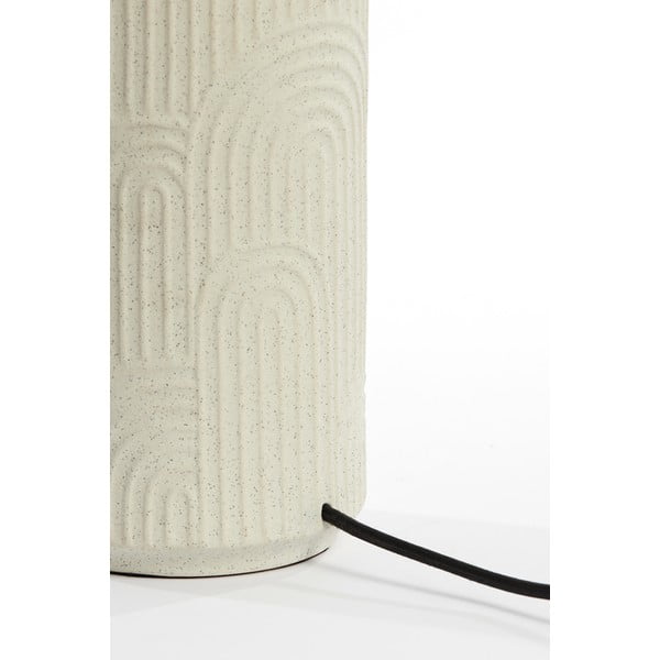 Krēmkrāsas galda lampas pamatne 43,5 cm Diego – Light & Living-image-4