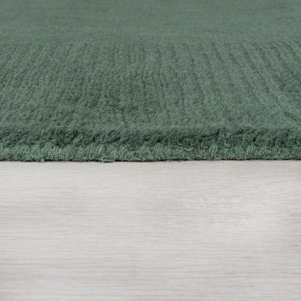 Tumši zaļš vilnas paklājs Flair Rugs Siena, 160 x 230 cm-image-2