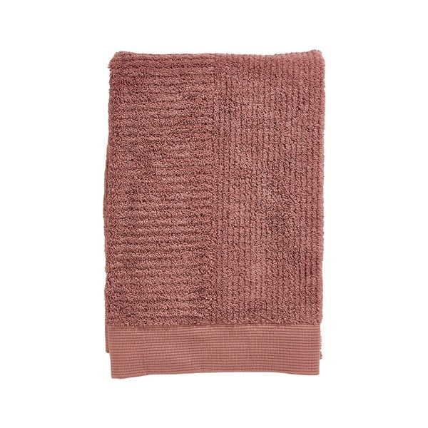 Sarkans frotē kokvilnas dvielis 70x140 cm Classic – Zone