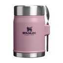 Violets nerūsējošā tērauda termoss pārtikai 400 ml Legendary Food Jar + Spork Purple Smoke – Stanley