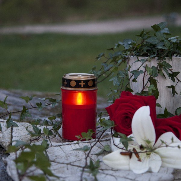 Āra LED svece (augstums 12 cm) Serene – Star Trading-image-1