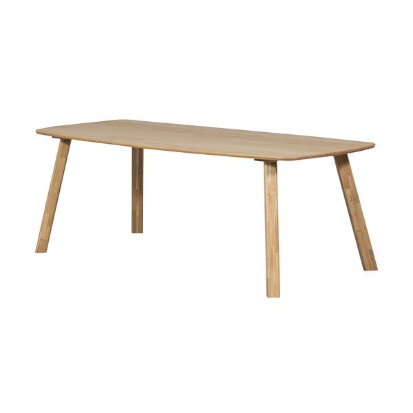 Ozola masīvkoka ēdamgalds 100x180 cm Tablo – WOOOD-image-2