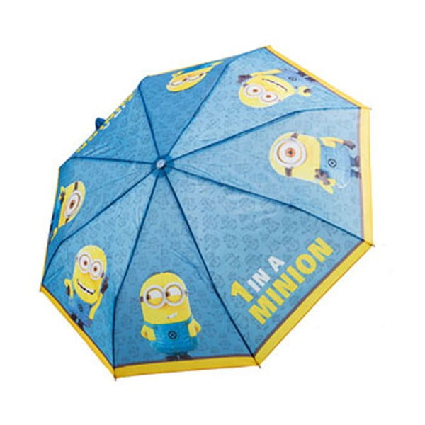 Bērnu saliekamais lietussargs Minions, ⌀ 45 cm