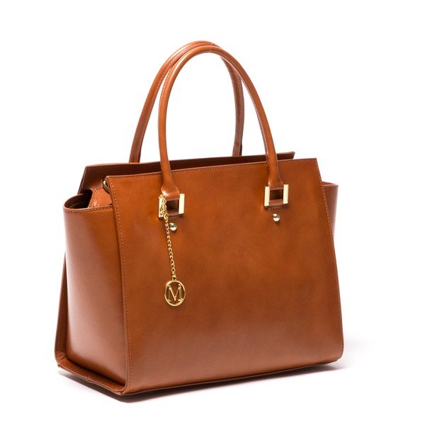 Ādas rokassoma Isabella Rhea 382 Cognac-image-2