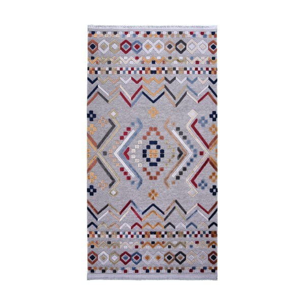 Pelēks paklājs ar kokvilnas maisījumu Vitaus Milas, 160 x 230 cm