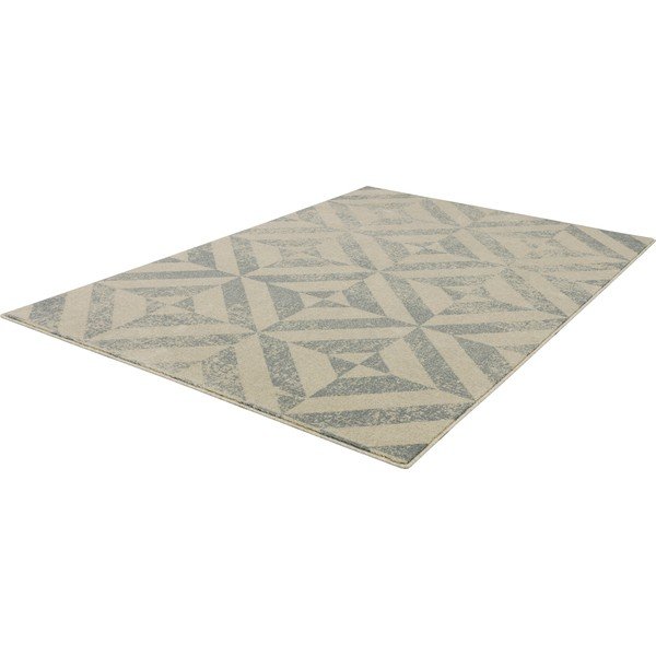 Bēšs vilnas paklājs 133x180 cm Tile – Agnella-image-4