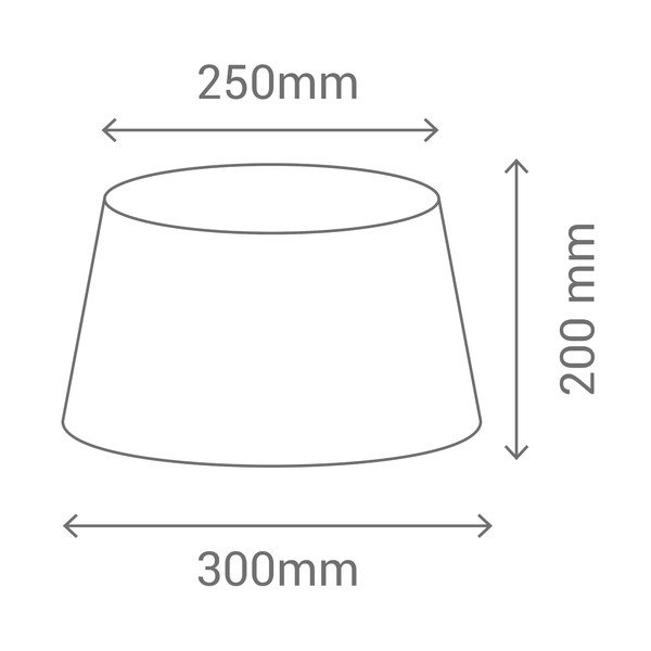 Balts abažūrs ø 30 cm – SULION-image-3