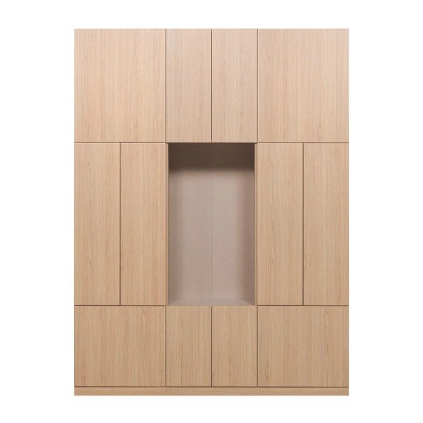Dabīga toņa modulārais skapis 162x215 cm Build – WOOOD-image-2