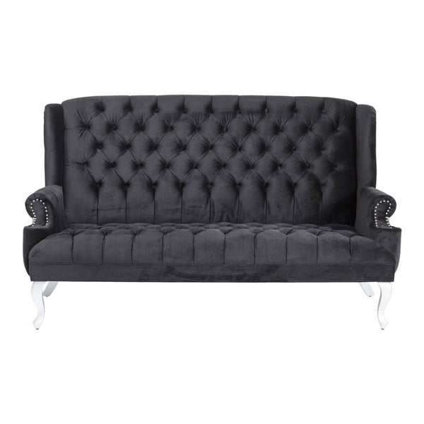 Melns dīvāns Kare Design Borocco