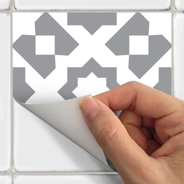 24 Ambiance sienas dekoru flīžu komplekts Azulejos Badgio, 10 x 10 cm-image-3