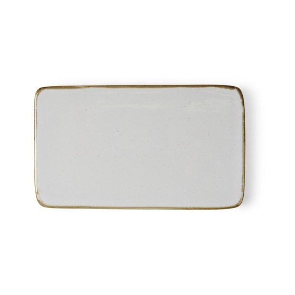 Krēmīgi balts keramikas servēšanas paplātes Bitz Mensa, 22 x 12,8 cm-image-1