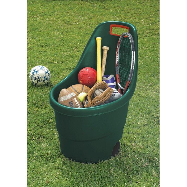 Tumši zaļš plastmasas dārza grozs Easy go – Keter-image-1