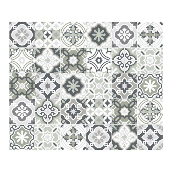 30 sienas uzlīmju komplekts Ambiance Oslo, 10 x 10 cm-image-2