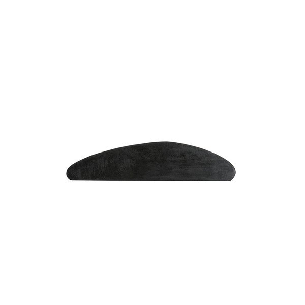 Melns mango masīvkoka sienas plaukts 70 cm Ginosa – Light & Living-image-1