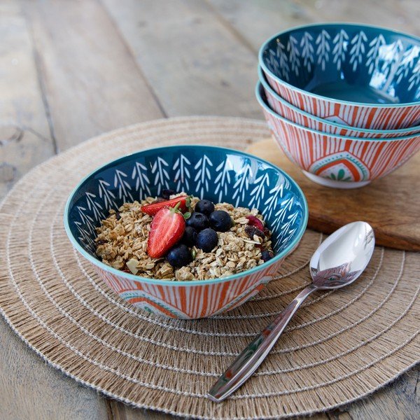 Keramikas bļoda Kitchen Craft Folk, ø 16 cm-image-1