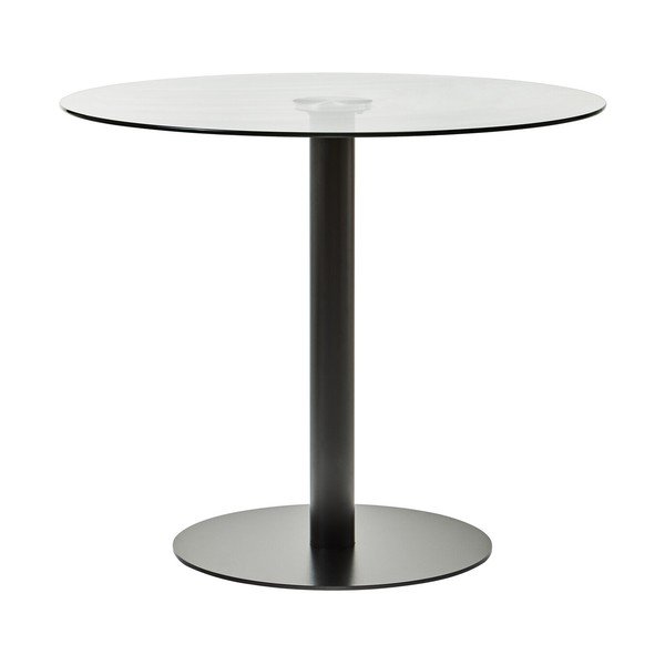 Apaļš ēdamgalds ar stikla galda virsmu ø 90 cm Metropolitan – Premier Housewares