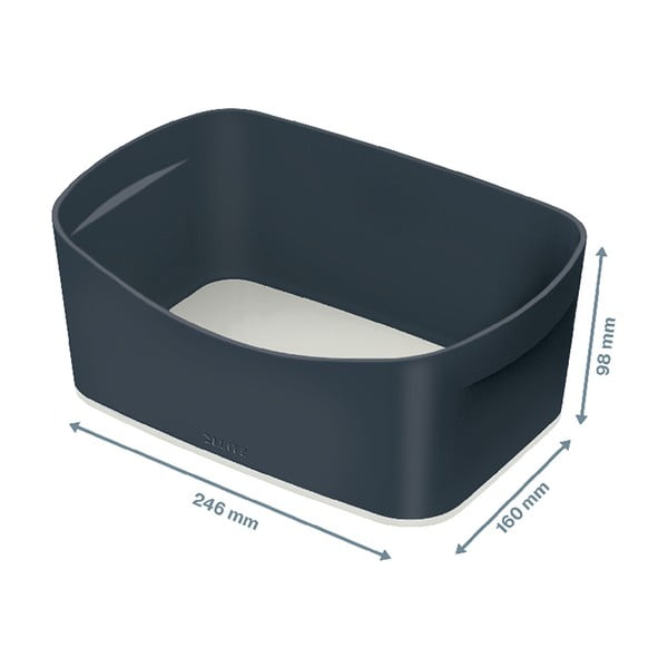 Pelēka rakstāmgalda kaste Leitz MyBox, tilpums 5 l-image-4