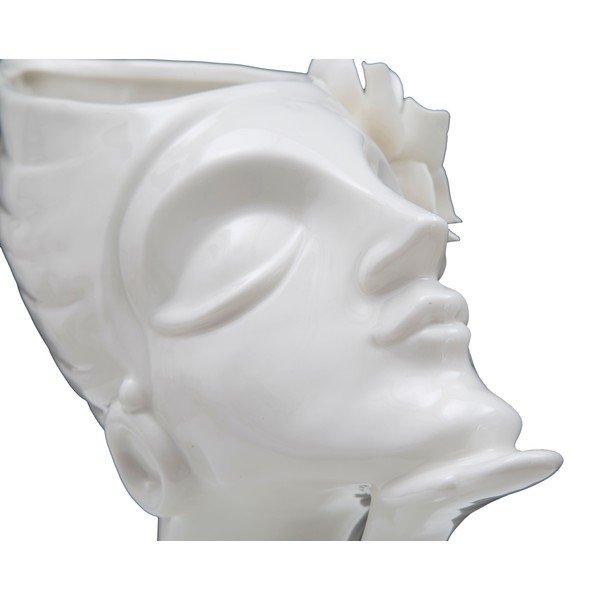 Balta porcelāna vāze Mauro Ferretti Thinking Woman-image-3