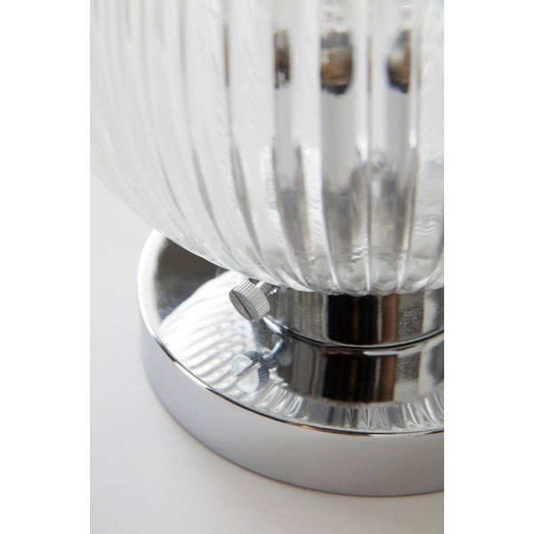 Spīdīgas sudraba krāsas stikla griestu lampa ø 15 cm Tink – Jotex-image-4